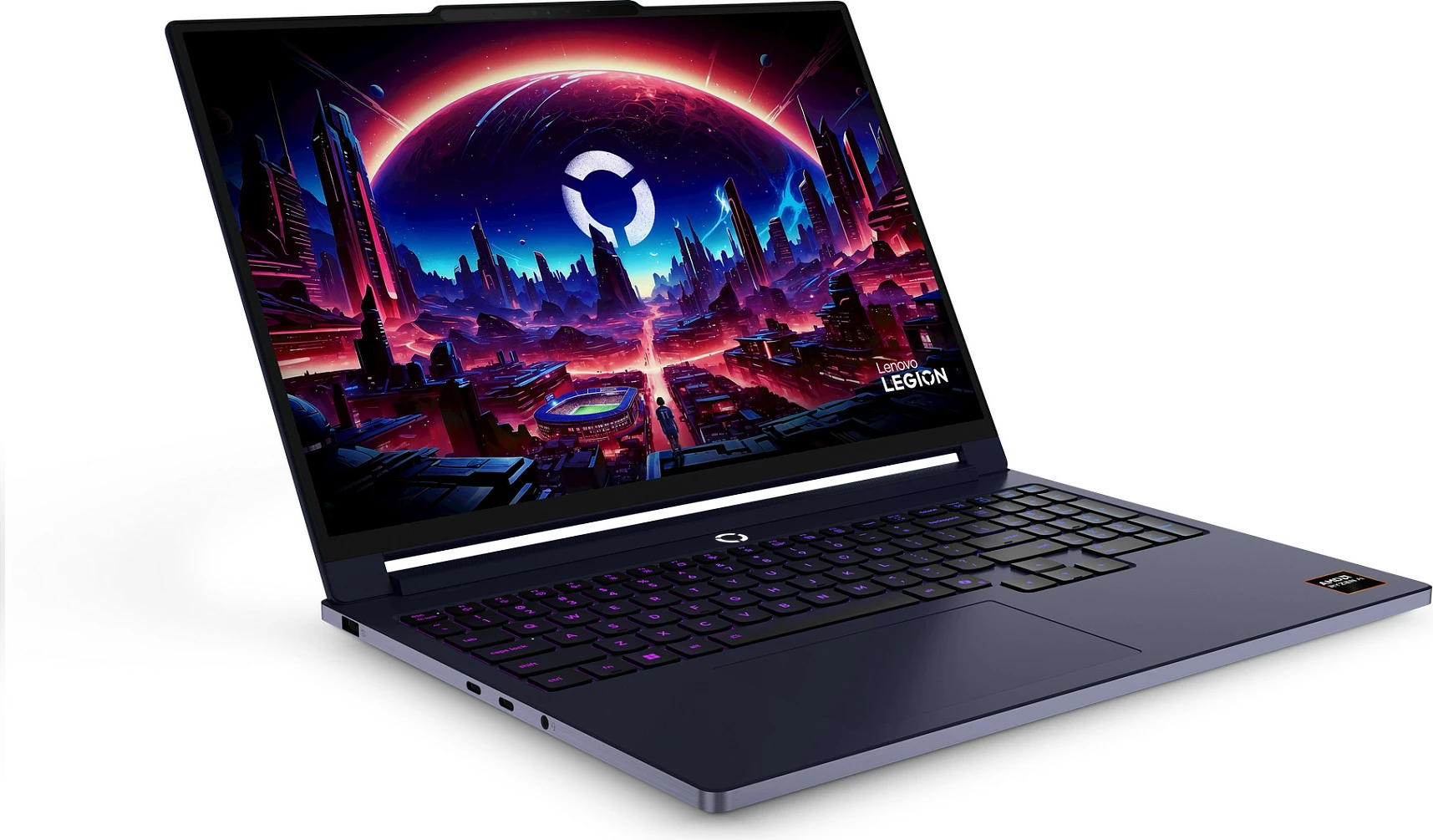 Laptop gaming Lenovo Legion 7a 16AGP11, Ryzen AI 9 HX 470, 32GB RAM Memorje, 1TB SSD, GeForce RTX 5060 8GB, 16" 2560x1600, Windows 11 Home, gri e errët