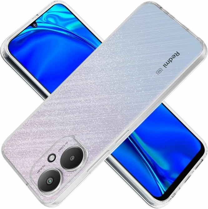 Mbrojtëse telefoni 3mk Protection Clear Case për Xiaomi Redmi 13C 5G, transparente