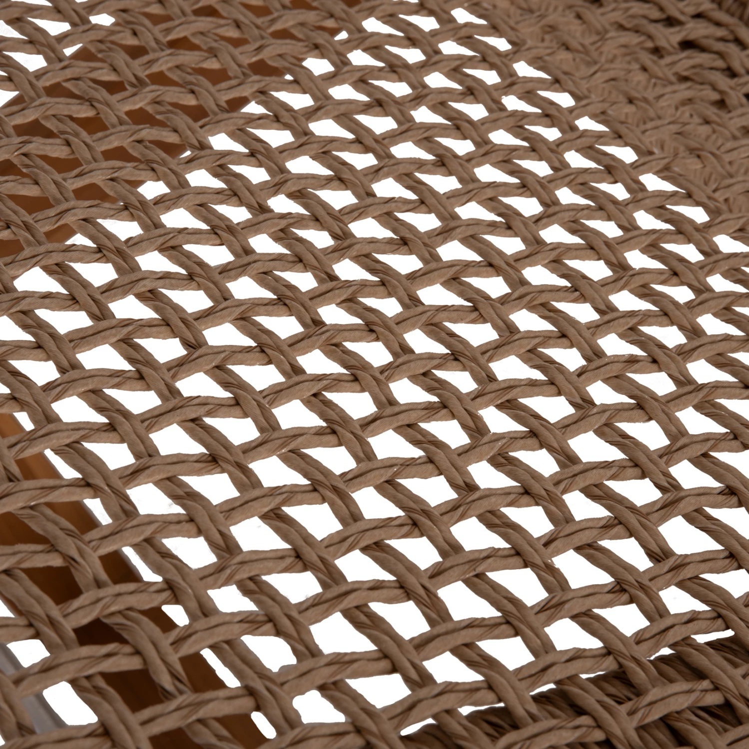 Shezlong profesional PATRON, dru tik, litar VIRO, 191x65x86H cm.