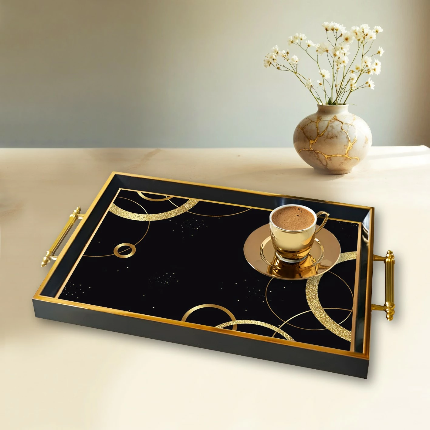 Tabaka xhami Aberto Design, shumëngjyrëshe, TPA9914