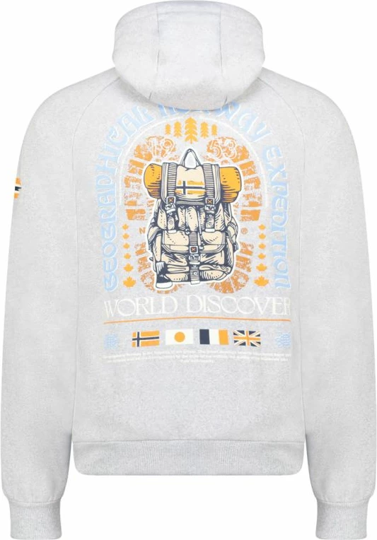 Duks për meshkuj Geographical Norway, gri [Madhësia: XXXL]