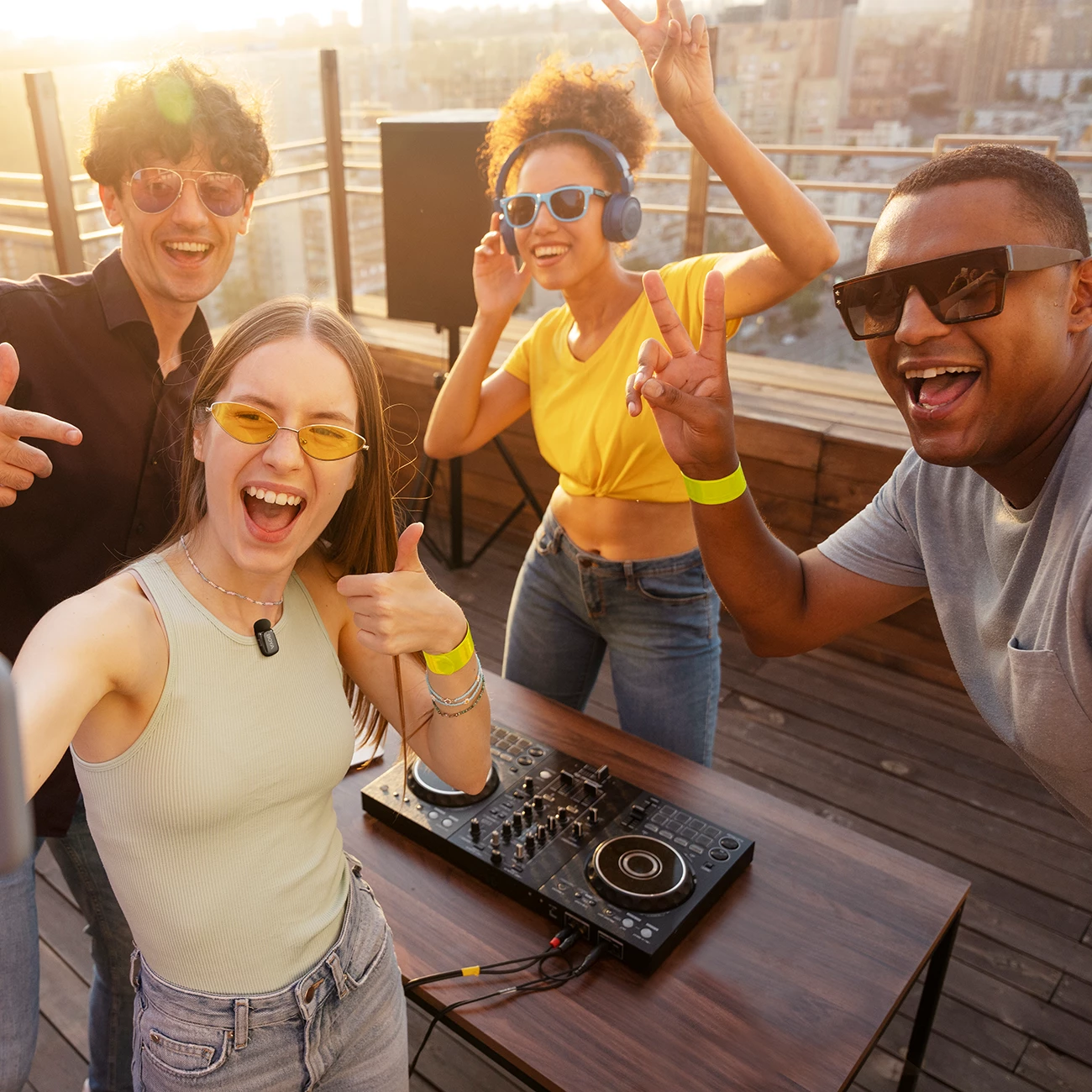 Sistem mikrofonash wireless BOYA Mini 2-01 2.4GHz 48kHz/24-bit 2x transmitter + 2x receiver USB-C/Lightning, i zi