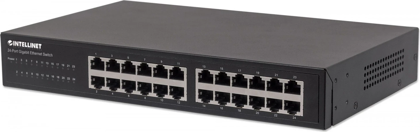 Switch Gigabit Intellinet 561273, 24x RJ45