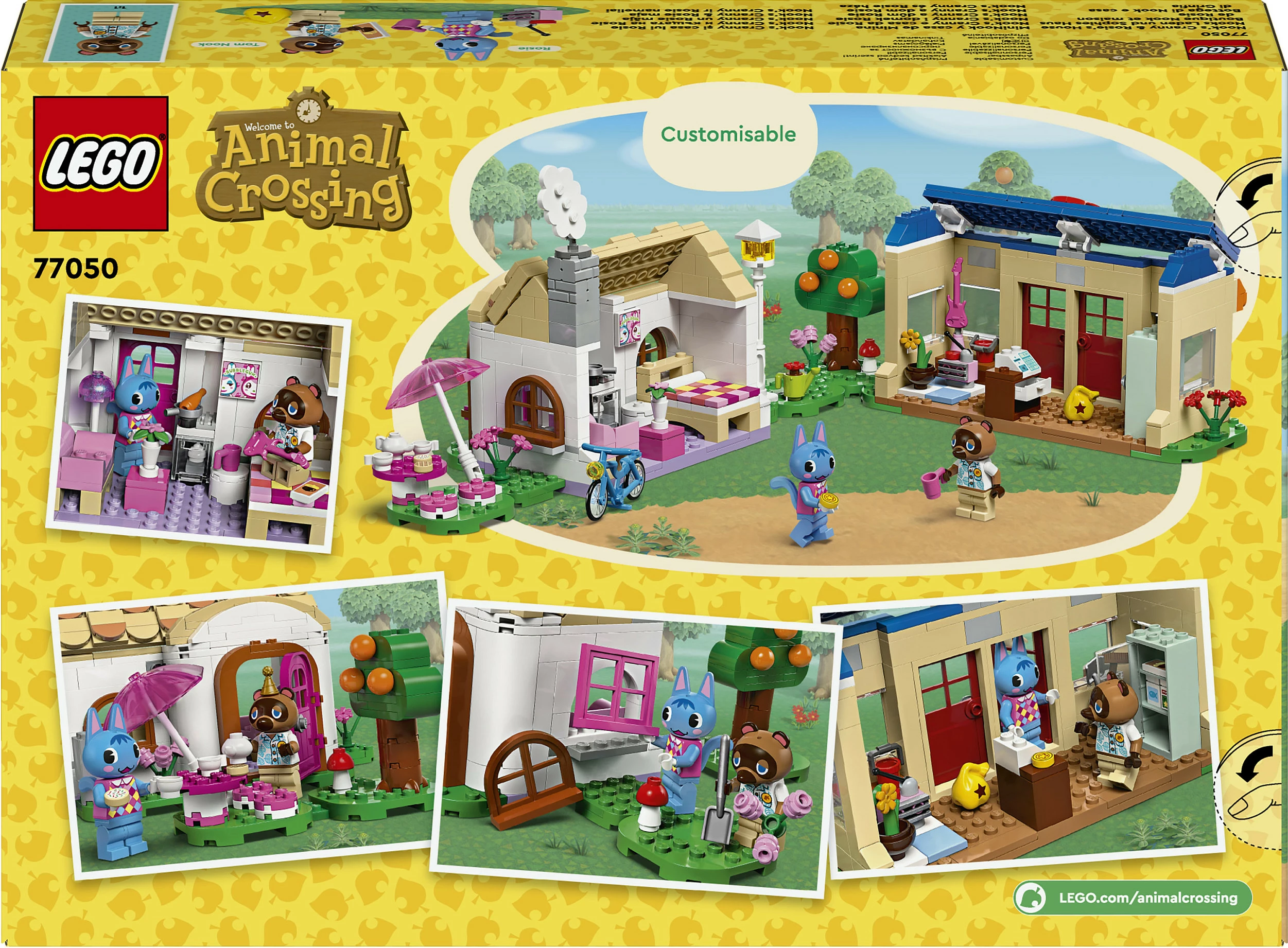 Set ndërtimi LEGO Animal Crossing 77050, 535 pjesë, shumëngjyrësh