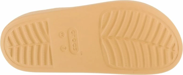 Slides për femra Crocs, bezh