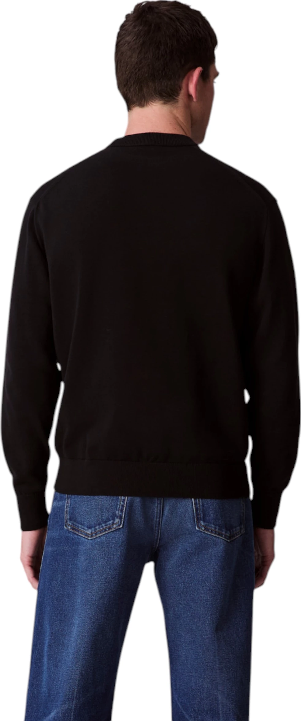 Xhemper për meshkuj Calvin Klein Jeans LV04RC309G, i zi [Madhësia: S]
