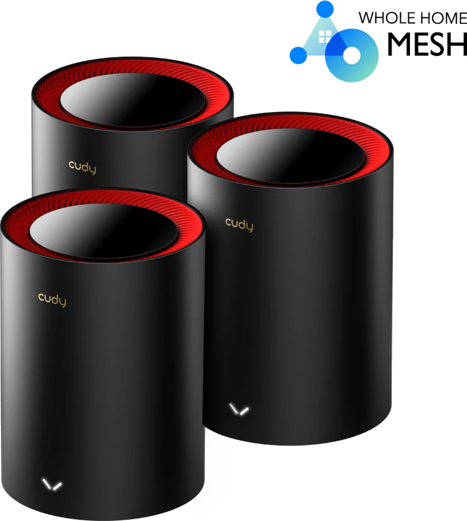 M3000(3-Pack) AX3000 Wi-Fi 6 Mesh 2.5G Solution