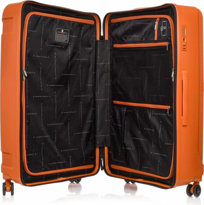 Valixhe e madhe Swissbags, portokalli [Madhësia: Standarde]
