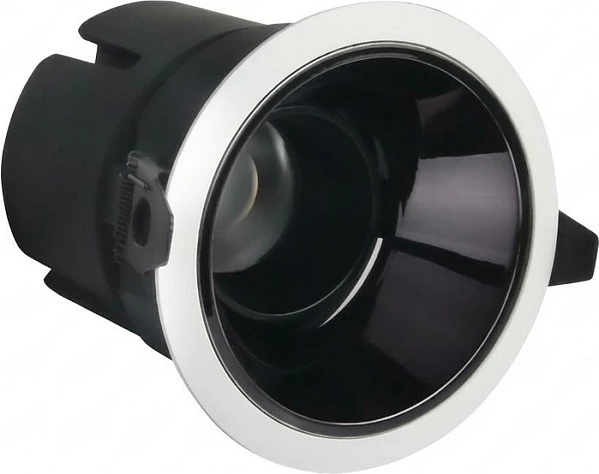 Downlight LED Miboxer 18W RGB+CCT, 2.4 GHz, i zi/argjend