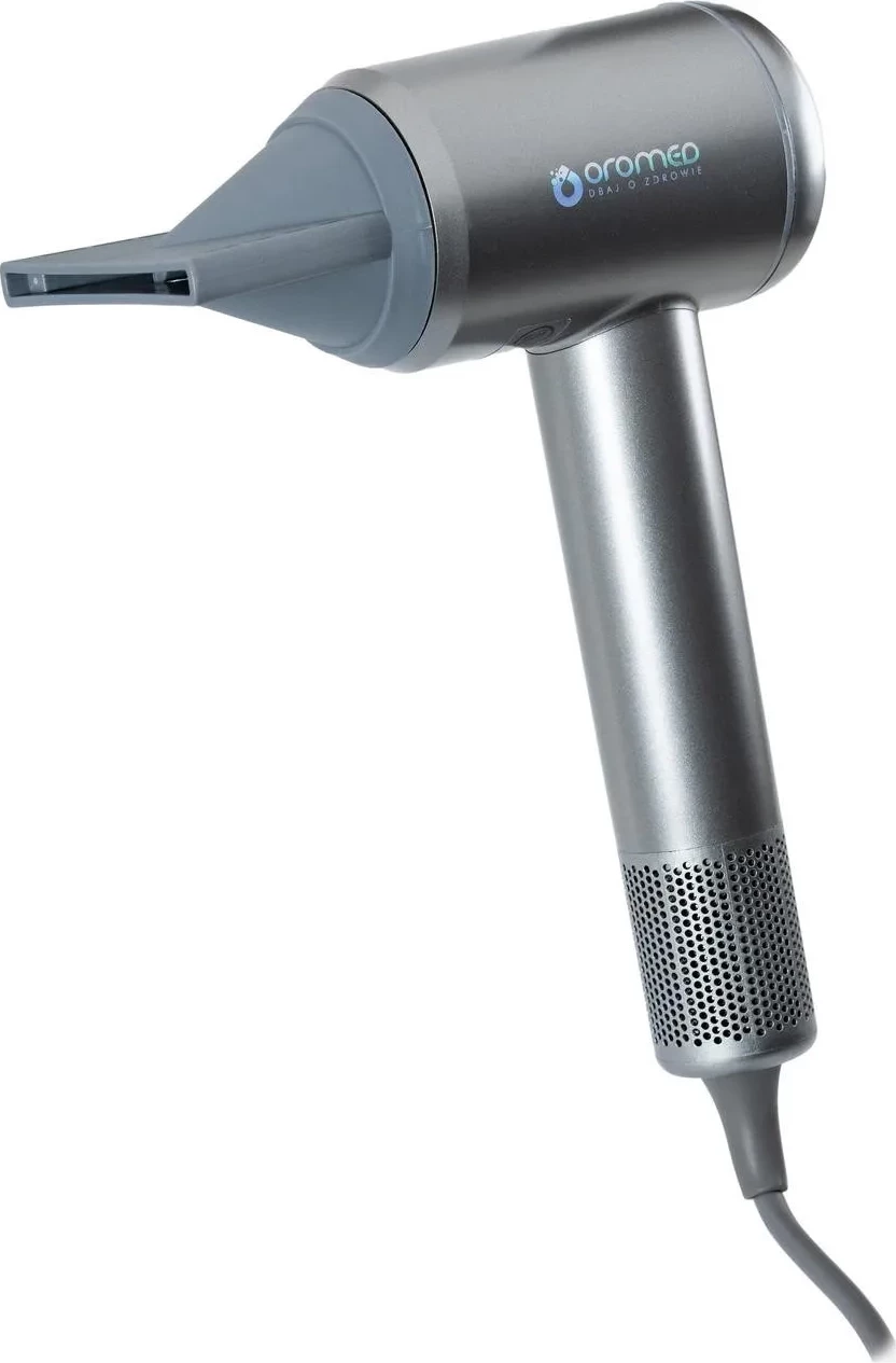 Tharëse flokësh Oromed Oro-F1 Sonic, 1600W, jonizim, ekran LCD, argjendtë