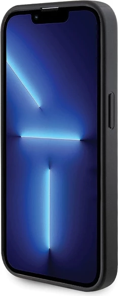 Mbështjellës Guess GUHMP14LPSAHMCK për iPhone 14 Pro, Saffiano MagSafe, i zi