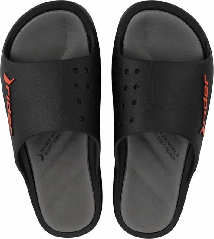 Të brendshme për meshkuj Rider, të zezë dhe gri