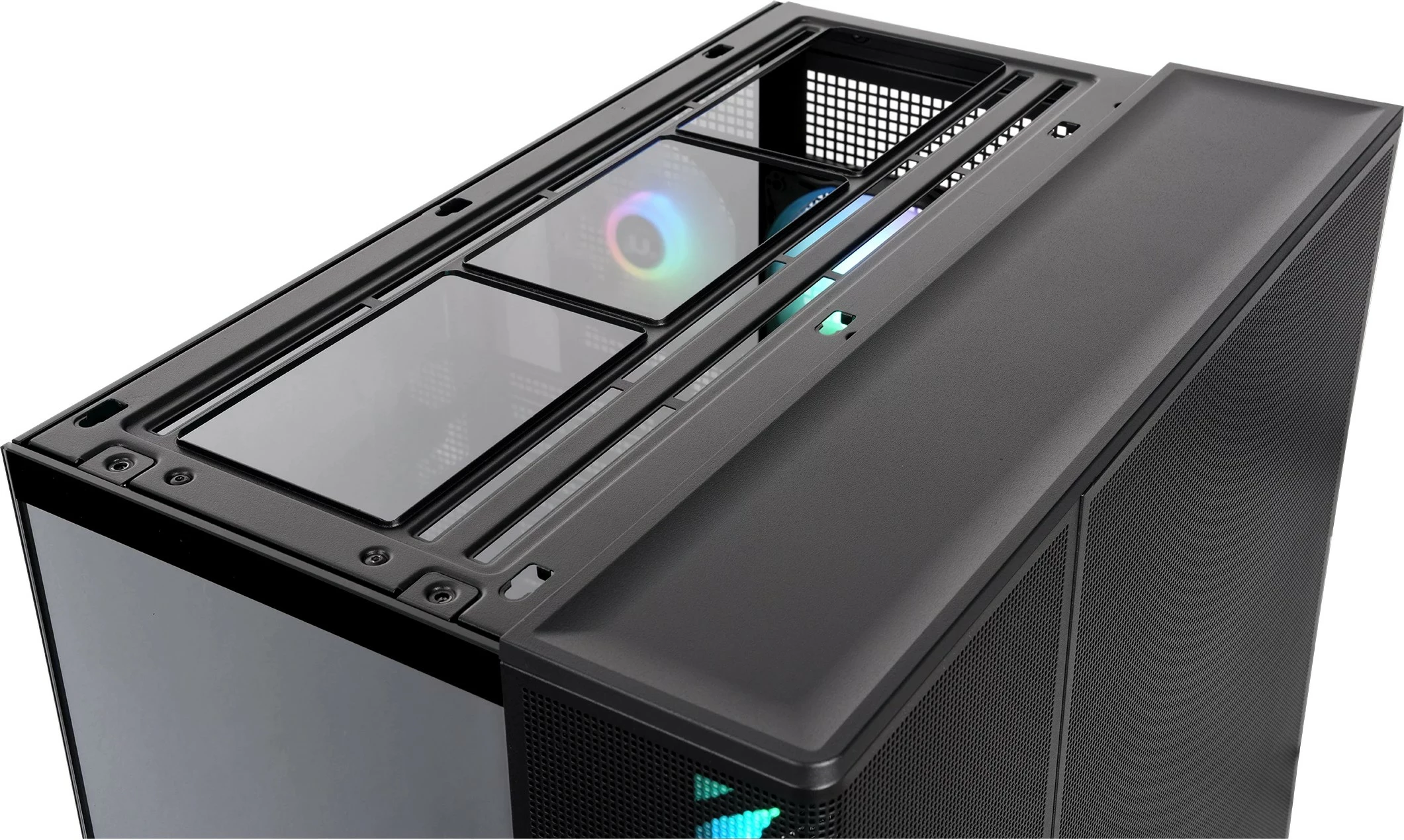 Kasë Thermaltake View 380 XL TG ARGB midi tower, xham i temperuar, e zezë