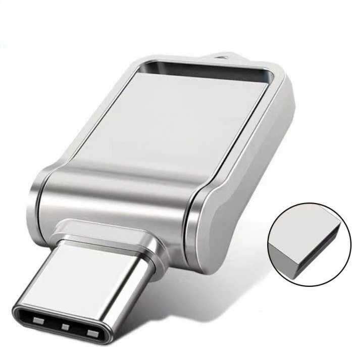 USB Flash Drive Metalike 2-në-1 2TB me Shpejtësi 300MB/s