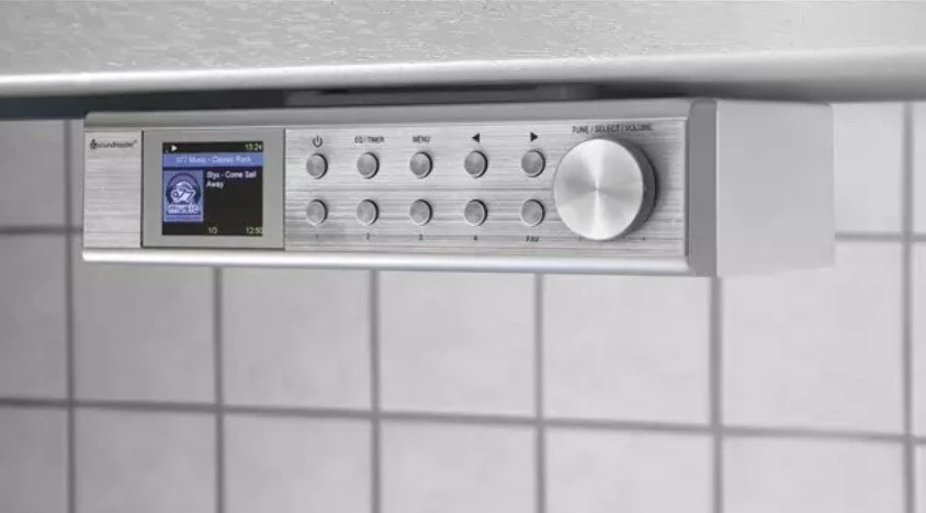 Radio interneti Soundmaster IR1500SI DAB+/FM, Bluetooth/WLAN, 3W, ekran LCD, alarm i dyfishtë, argjendtë