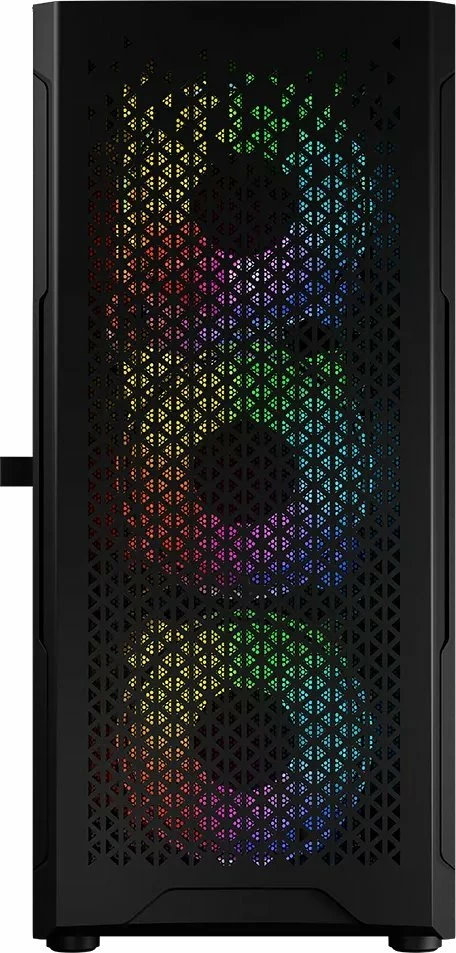 Kasë Logic Concept Aramis ARGB (AT-ARAMIS-10-0000000-0002) Midi Tower ATX/mATX, x4 ventilatorë 120mm ARGB, x7 slote PCIe, tempered glass, e zezë