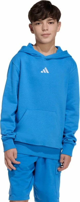 Duks për fëmijë adidas Essentials KD3382, kaltër [Madhësia: 176 cm]