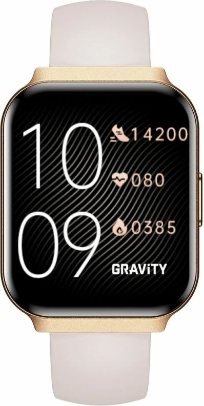 Smartwatch Gravity GT44-2, rozë gold, me rrip dhe byzylyk