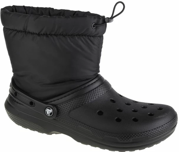 Çizme për femra Crocs, të zeza