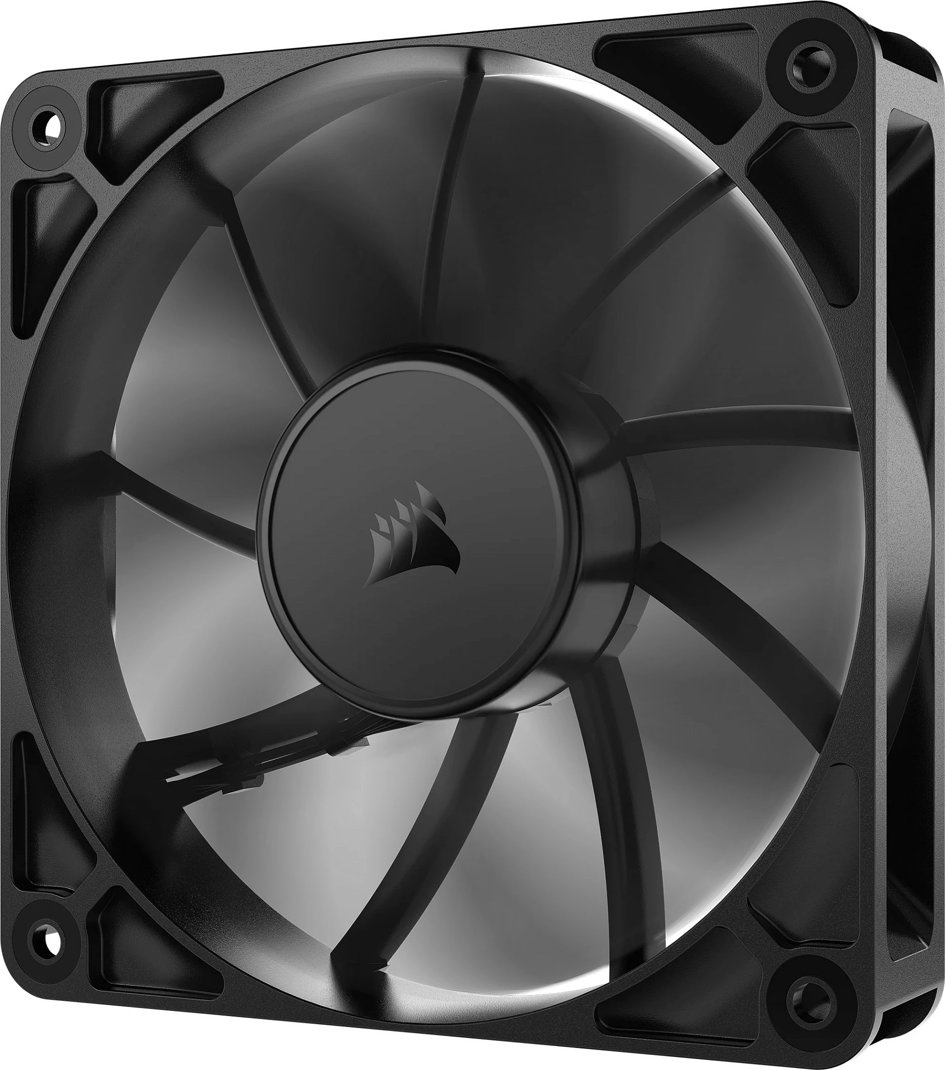 Ventilator për kasë Corsair RS Series 120 PWM, 120mm, 3 copë, i zi