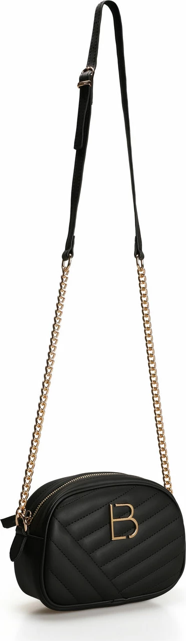 Çantë crossbody Lucky Bees, e zezë, 1298