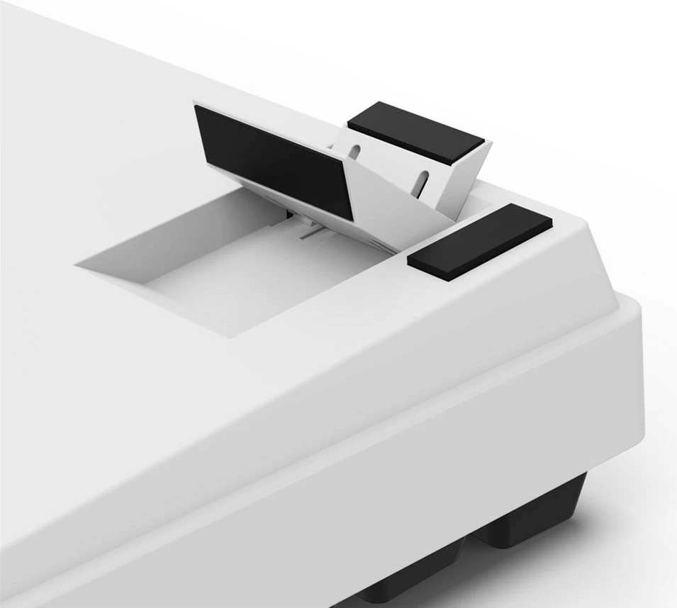 Tastierë gaming Sharkoon Skiller SGK50S4 Gen2, RGB, bardhë-verdhë