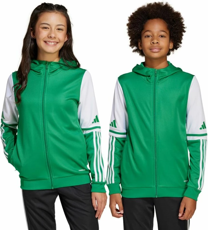 Duks për fëmijë adidas, i bardhë dhe i gjelbër [Madhësia: 116 cm]