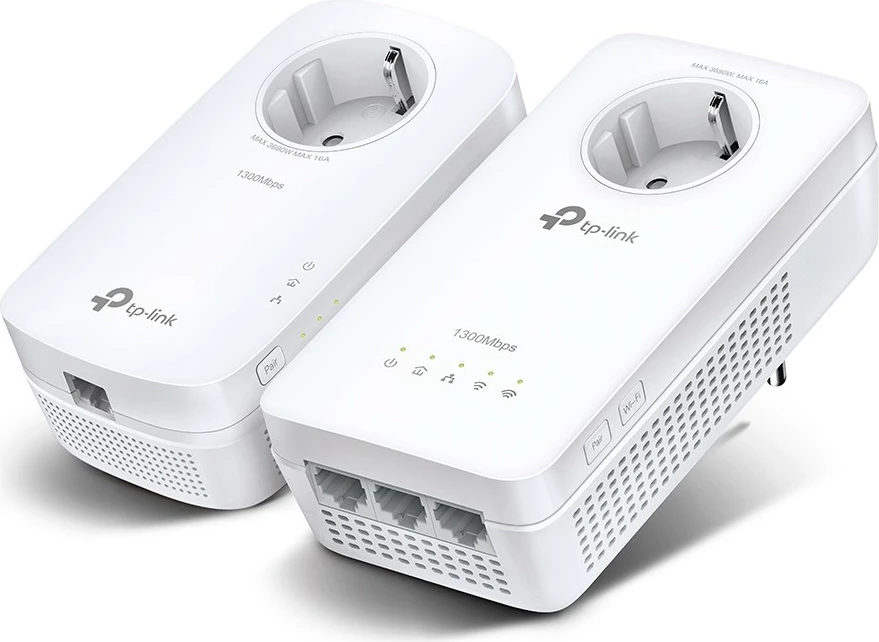 Adapter rrjeti TP-Link TL-WPA8631P KIT, 300 Mbit/s, Wi-Fi 5, i bardhë