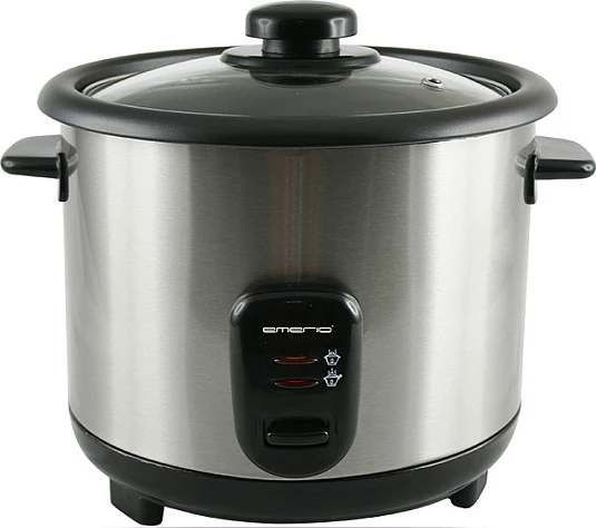 Tenxhere elektrike për oriz Emerio RCE-110118, 1.5 L, 500 W, inox/e zezë