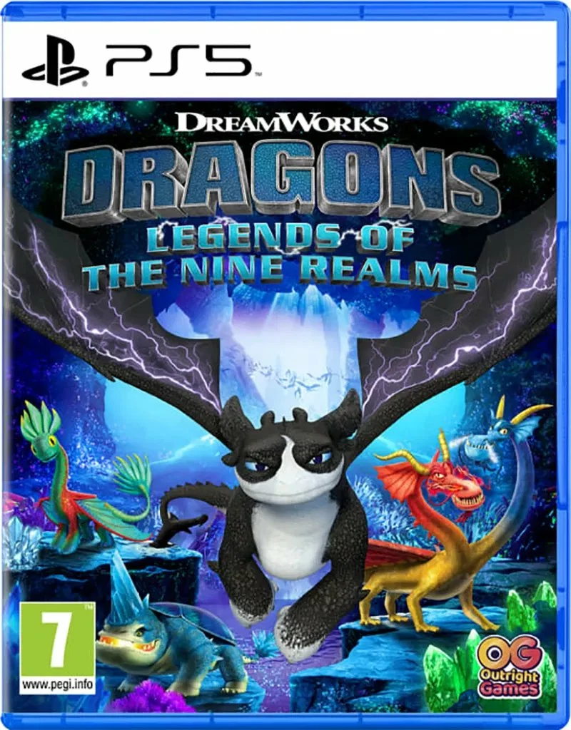 Lojë për Playstation 5 Outright Games Dragons: Legends of The Nine Realms, PEGI 7
