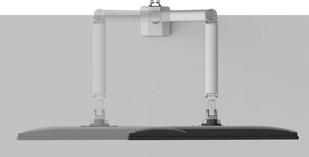 Krah monitori Neomounts DS70-250SL1, Clamp/Grommet, 9 kg, 17-35", Argjendtë