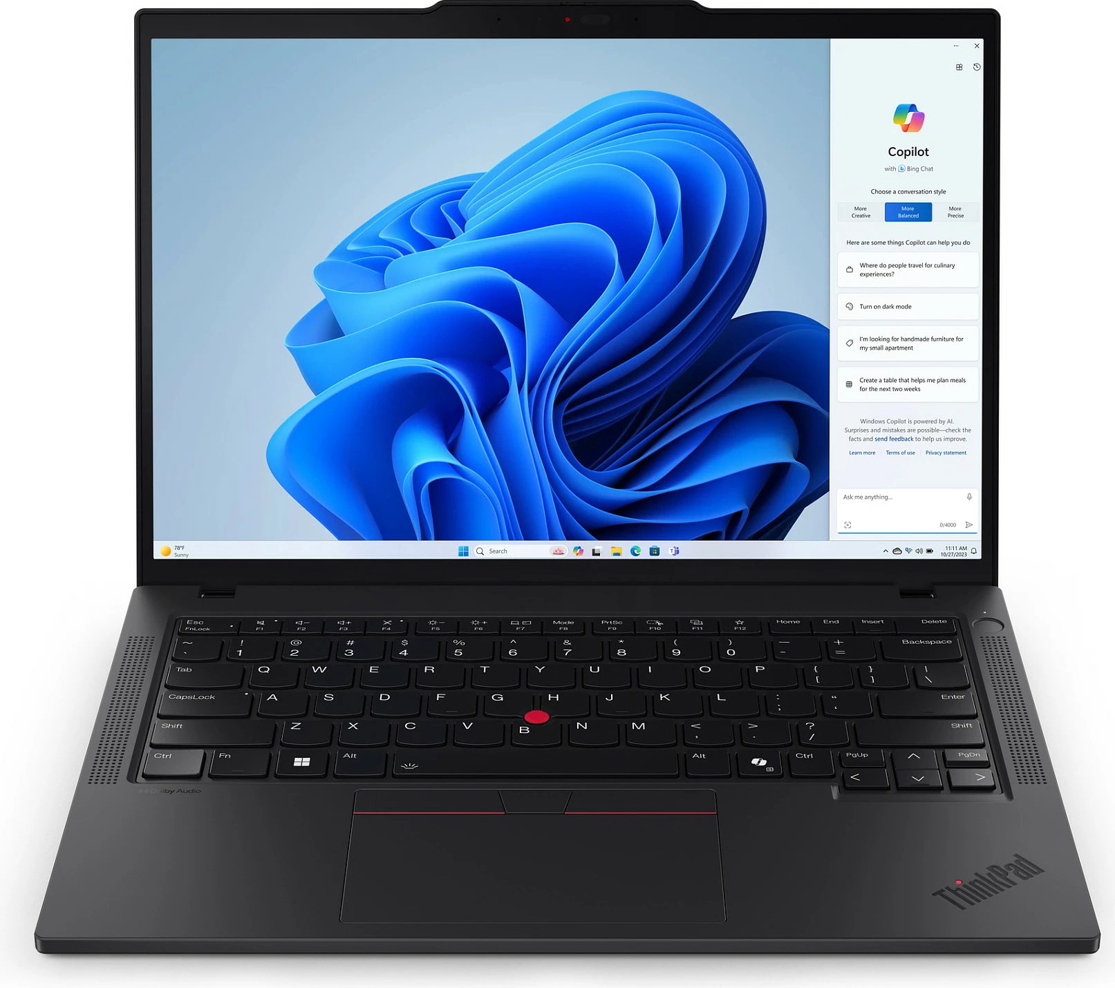 Laptop Lenovo ThinkPad T14 Gen 5, Core Ultra 5 135U, 16GB RAM, 256GB SSD, 14" WUXGA, Windows 11 Pro, i zi