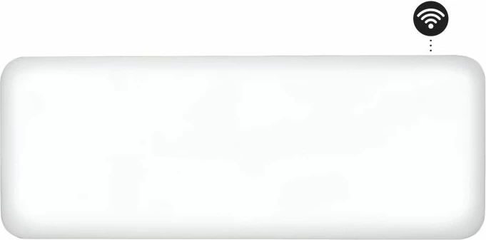 Radiator panel konvektor smart WiFi MILL Invisible PA1300WIFI4 1300W, çelik, i bardhë