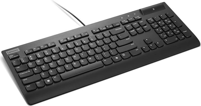 Tastierë Lenovo Smartcard Wired Keyboard II, USB, gjermanisht, me lexues Smart Card, e zezë