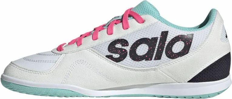 Atlete futsalli për fëmijë adidas, të bardha