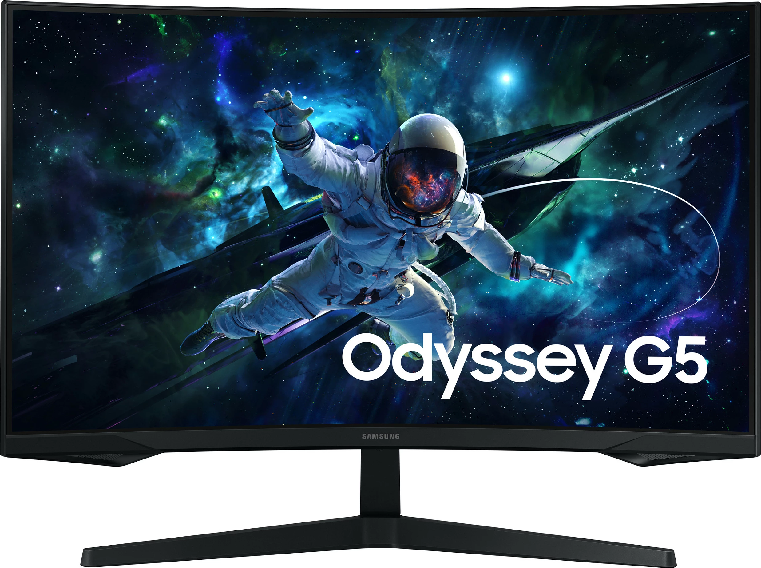 Monitor Samsung S32CG554EU, 32", 2560 x 1440 pixels, Wide Quad HD, LED, 1 ms, e zezë