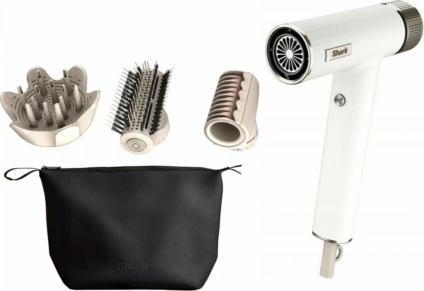 Tharëse flokësh Shark SpeedStyle HD334EU, 1700W, e bardhë