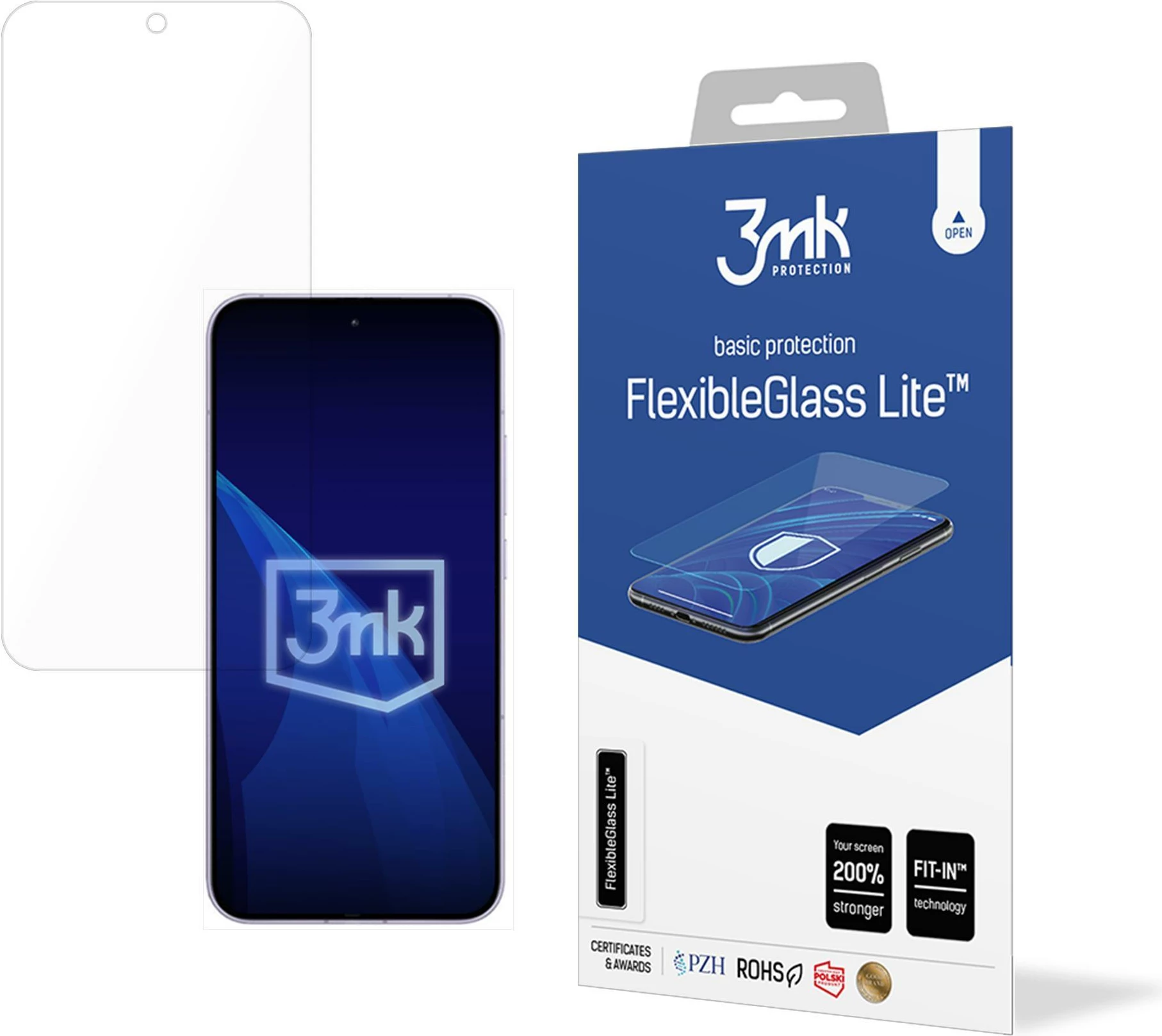Xham hibrid mbrojtës 3mk Protection FlexibleGlass Lite për Oppo Reno 13