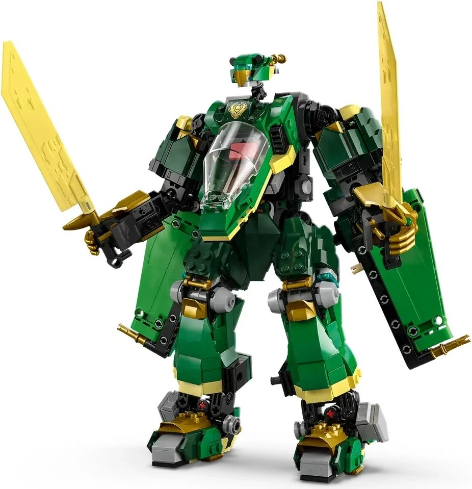 Set LEGO NINJAGO Lloyd’s Jet Mech 71845, 117 pjesë, 5 minifigura