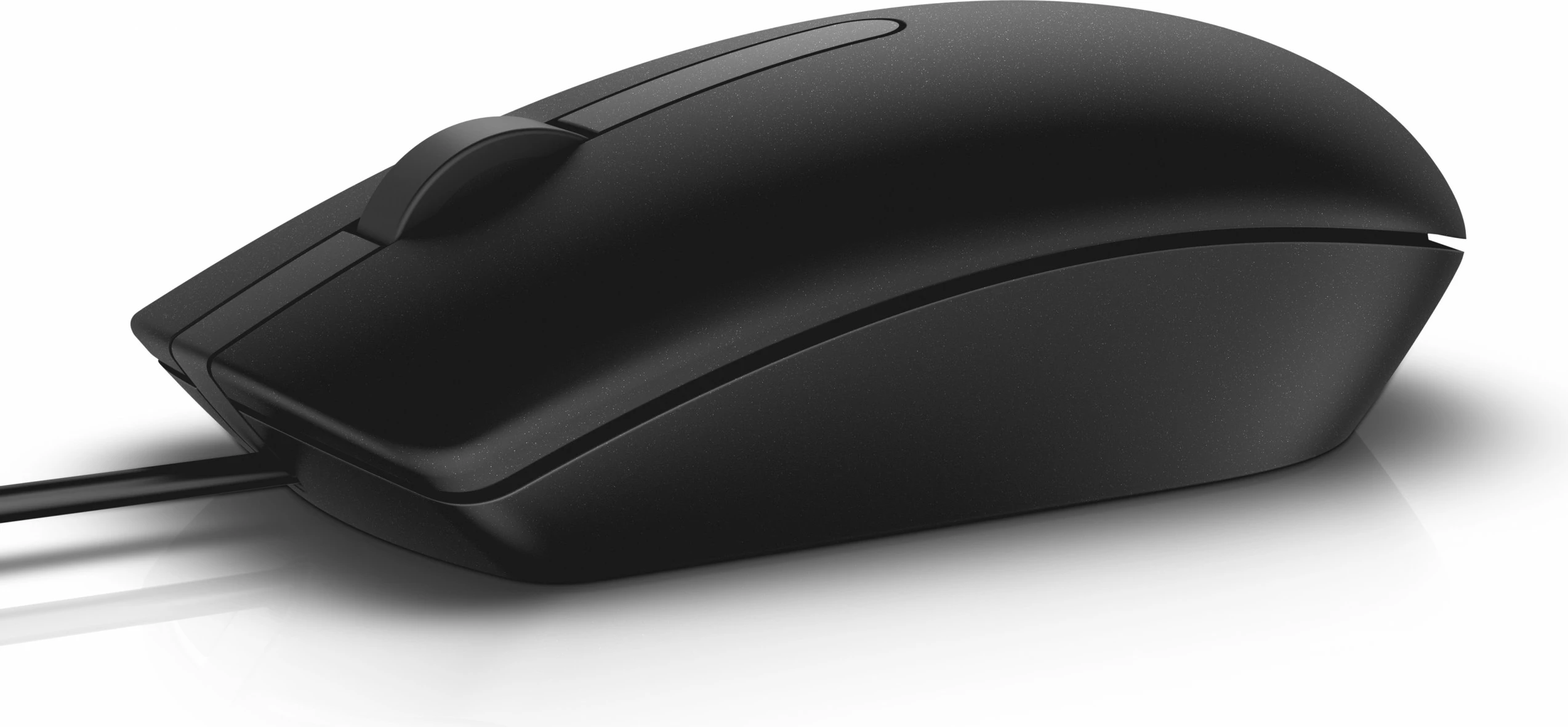 Maus DELL MS116, Ambidextrous, Optical, USB Type-A, 1000 DPI, Black