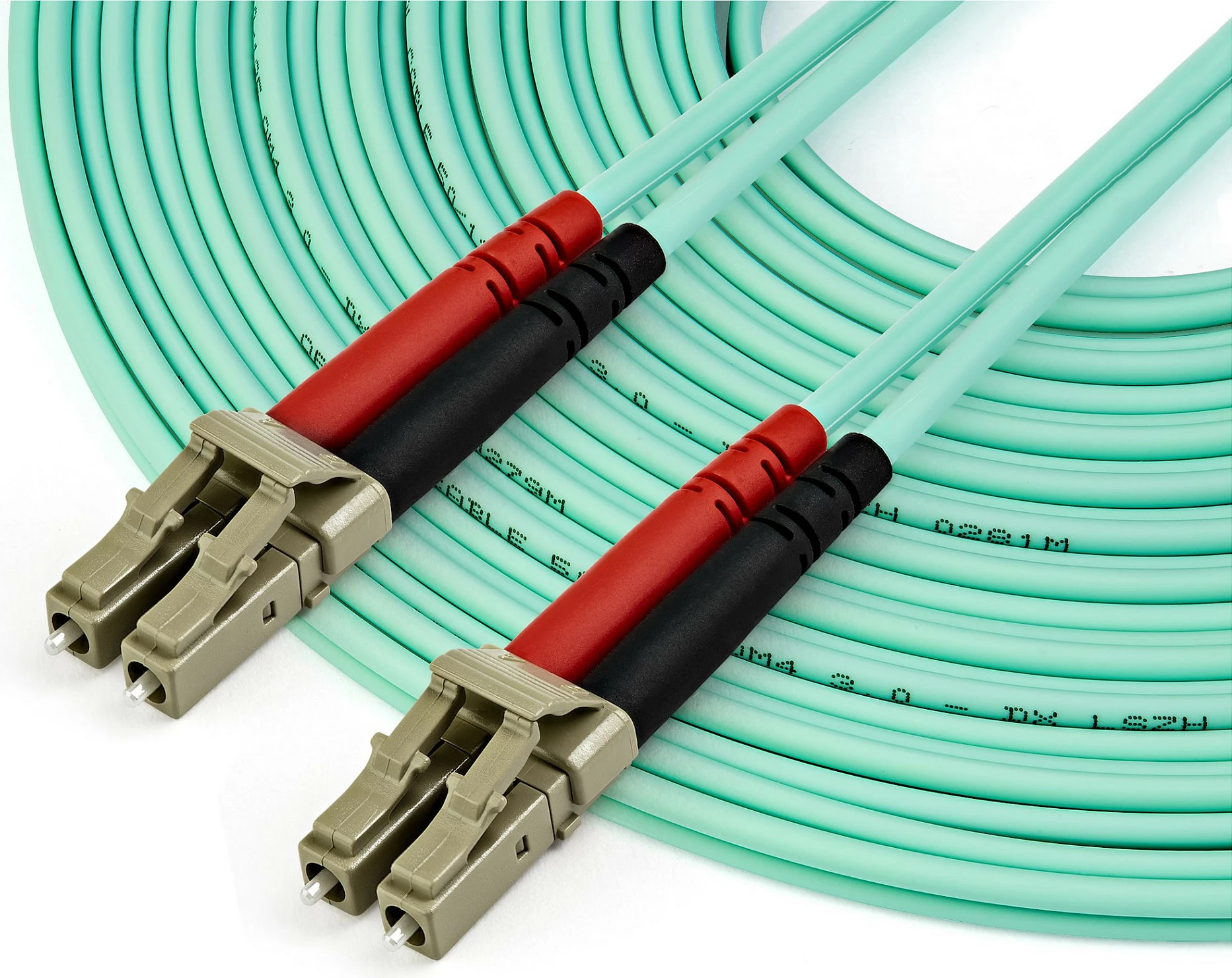 Kabllo fiber optike StarTech OM4 LC-LC, 10m, 50/125µm, 100Gbps, aqua