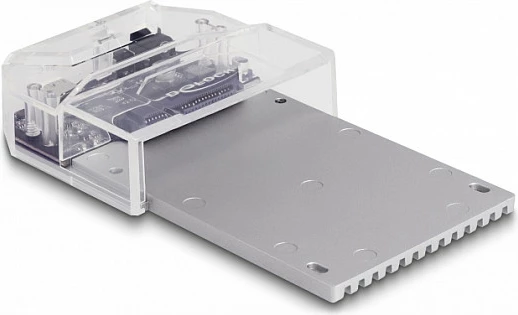 Docking station DeLOCK për U.2 SSD, USB-C 3.2 Gen2 10Gbps, e zezë