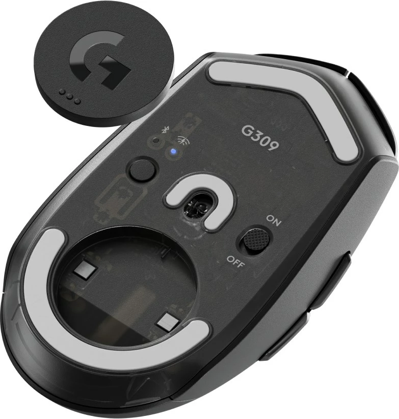 Maus gaming Logitech G 910-007199, wireless, optik, 2560 DPI, i zi