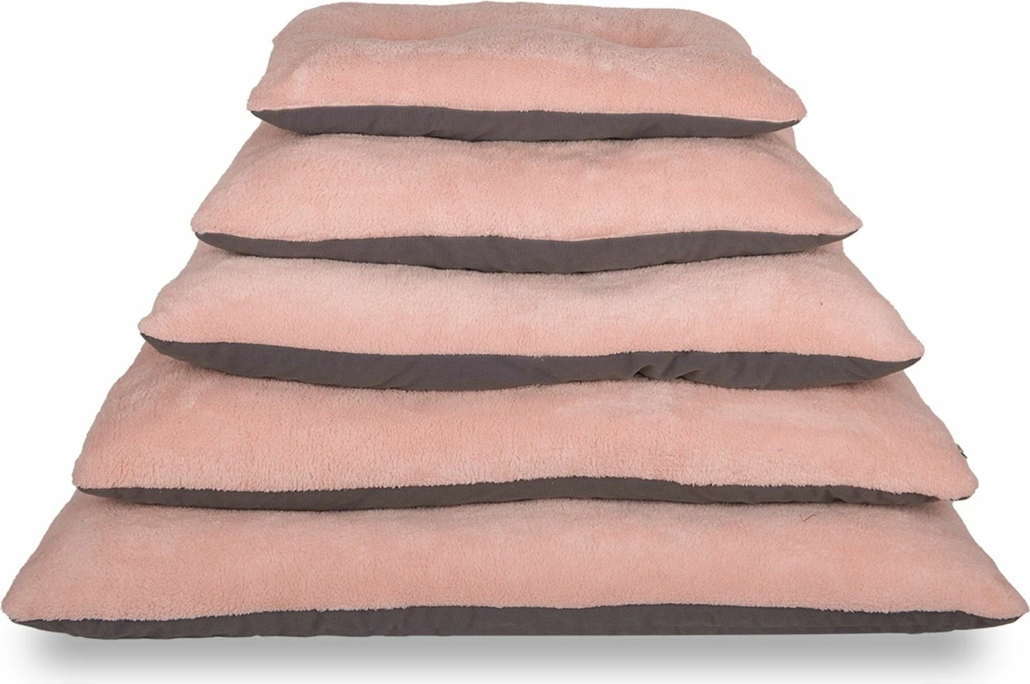 Shtrat për qen Polly, rozë/anthracite, 60x90cm