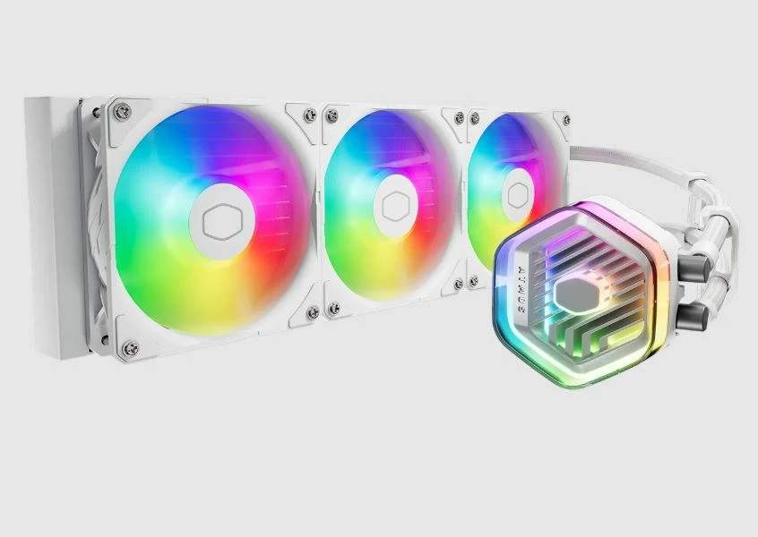 Ftohës uji për procesor Cooler Master MasterLiquid 360 Ion, i bardhë