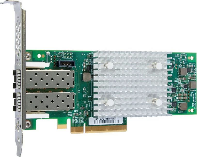 Adapter Fibre Channel HBA Lenovo 7ZT7A00518, PCIe, 32Gbps, 1x SFP+, jeshile/gri