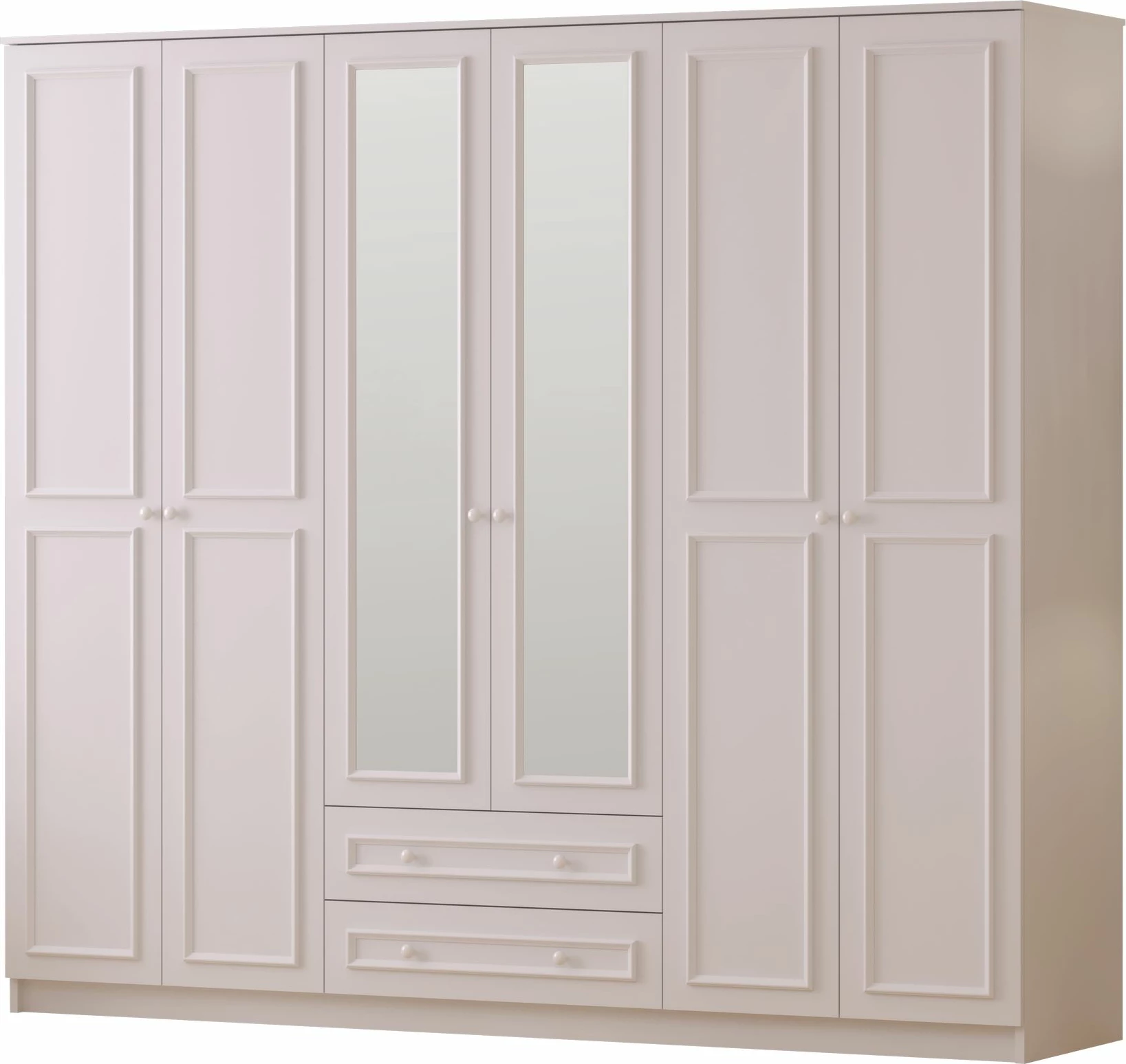 Dollap Skye Decor, ngjyrë e bardhë mat, RB-186-05