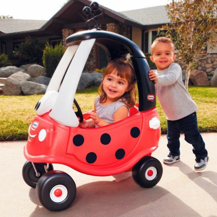 Makina lodër me shtytje Little Tikes Cozy Coupe Biedronka 173059, 23 kg, 82×44×82 cm, shumëngjyrëshe