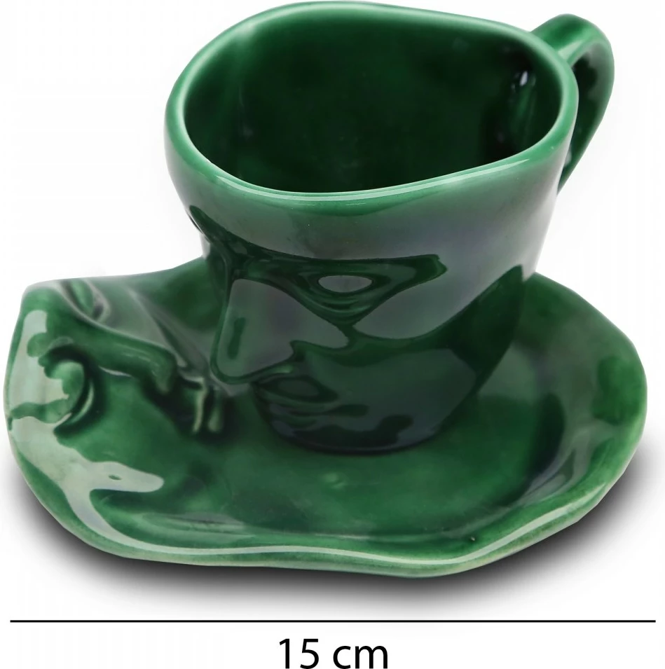 Set filxhanësh (2 copë), Aberto Design, HMY-6405, ngjyrë e gjelbër
