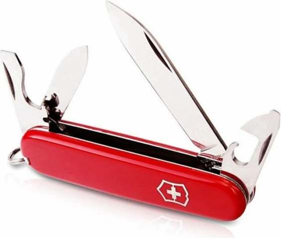 Thikë xhepi Victorinox "Recruit", e kuqe